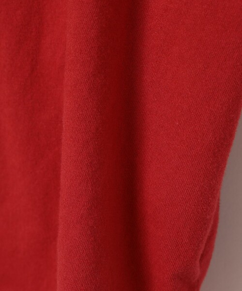 GO TO HOLLYWOOD(ゴートゥーハリウッド)の「GO TO HOLLYWOOD × B:MING by BEAMS / 別注 フットボール フリル Tシャツ(100~150cm)(Tシャツ/カットソー・キッズ・レッド/チャコールグレー・LARGE/MEDIUM/SMALL)」の9枚目の写真