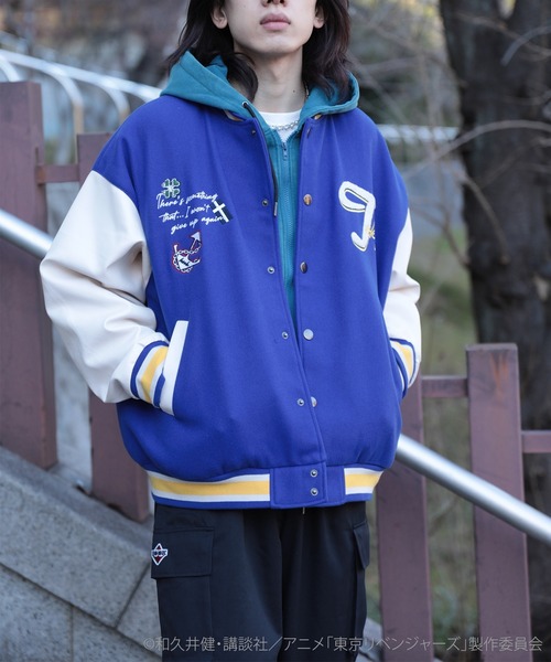 HOOK（フック）の「東京リベンジャーズ×HOOK ワッペンスタジャン