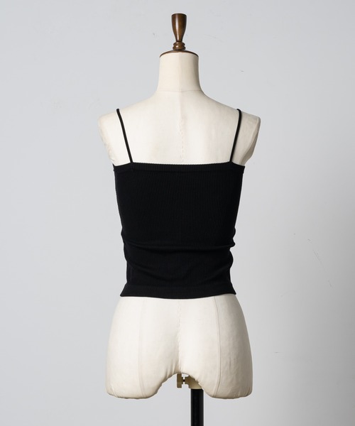 Happy John（ハッピージョン）の「short cup cami / カップ付きキャミソール（キャミソール・レディース・ブラック/ホワイト/ブラウン/グリーン・FREE）」の21枚目の写真