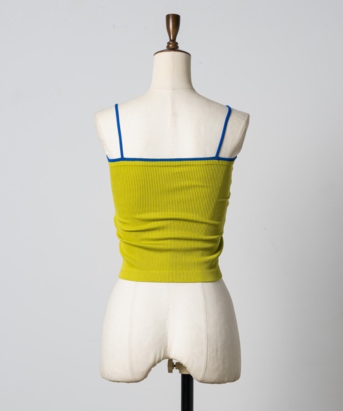 Happy John（ハッピージョン）の「short cup cami / カップ付きキャミソール（キャミソール・レディース・ブラック/ホワイト/ブラウン/グリーン・FREE）」の10枚目の写真