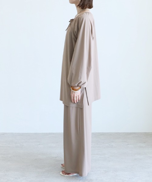 reca（レカ）の「UVカット ラッシュガード チュニックプルオーバー（ラッシュガード・レディース・モカ/ブラック・L/M/S）」の8枚目の写真