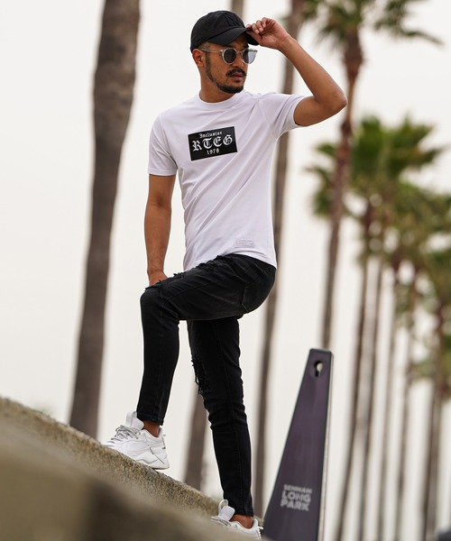 adamsJUGGLER(アダムスジャグラー)の「24/RTEGボックスO/Eティー(Tシャツ/カットソー・メンズ・ピンク/イエロー/ブラック/ホワイト・L/XL/XXL/S/M)」の10枚目の写真