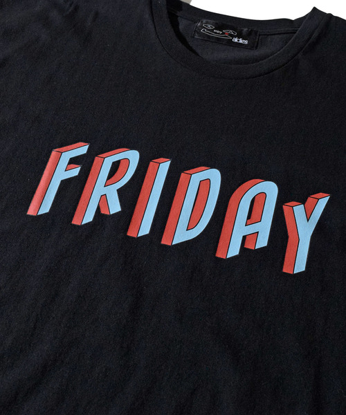 ALDIES(アールディーズ)の「Friday Big T / フライデービッグT(Tシャツ/カットソー・メンズ・ホワイト/ライム/ブラック・FREE)」の10枚目の写真