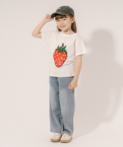 スパンコール チェリー柄 Ｔシャツ 韓国系 z322 楽天市場】KIRSH SIGNATURE BIG CHERRY CROP T-SHIRT キルシー