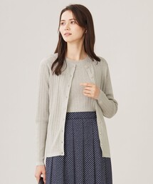 グリッターリブ カーディガン