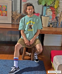 RIVER SIDE CULTURE/RSC×GREMLINS BEACH T-SHIRTS (M4)