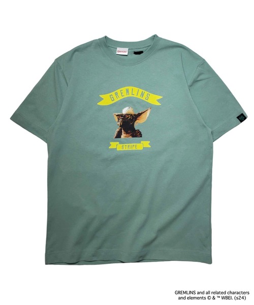 Gremlins × ZOZOVILLA（グレムリン×ゾゾヴィラ）の「RIVER SIDE CULTURE/RSC×GREMLINS BEACH T-SHIRTS (M4)（Tシャツ/カットソー・メンズ・カーキ/ネイビー・LARGE/X-LARGE/MEDIUM）」の6枚目の写真