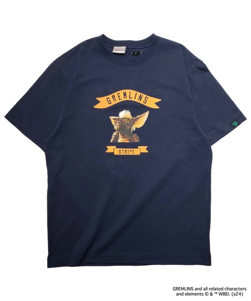 Gremlins × ZOZOVILLA（グレムリン×ゾゾヴィラ）の「RIVER SIDE CULTURE/RSC×GREMLINS BEACH T-SHIRTS (M4)（Tシャツ/カットソー・メンズ・カーキ/ネイビー・LARGE/X-LARGE/MEDIUM）」の8枚目の写真