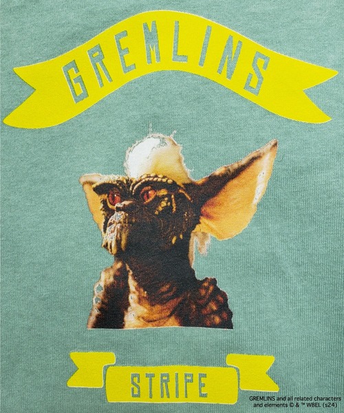 Gremlins × ZOZOVILLA（グレムリン×ゾゾヴィラ）の「RIVER SIDE CULTURE/RSC×GREMLINS BEACH T-SHIRTS (M4)（Tシャツ/カットソー・メンズ・カーキ/ネイビー・LARGE/X-LARGE/MEDIUM）」の10枚目の写真
