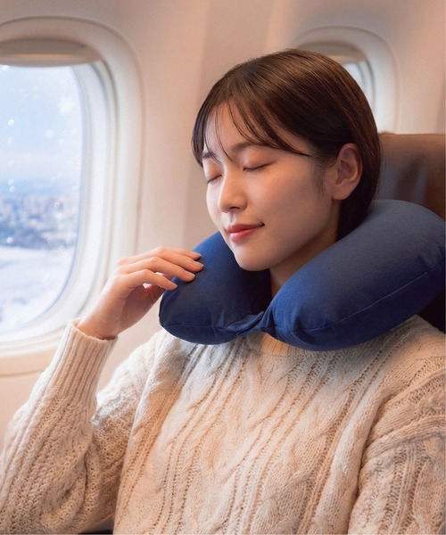 bodom MELIOR Boulloire neck/新品•未使用品 MARY QUANT (マリークワント) 低反発ネックピロー｜ロゴ入り巾着付