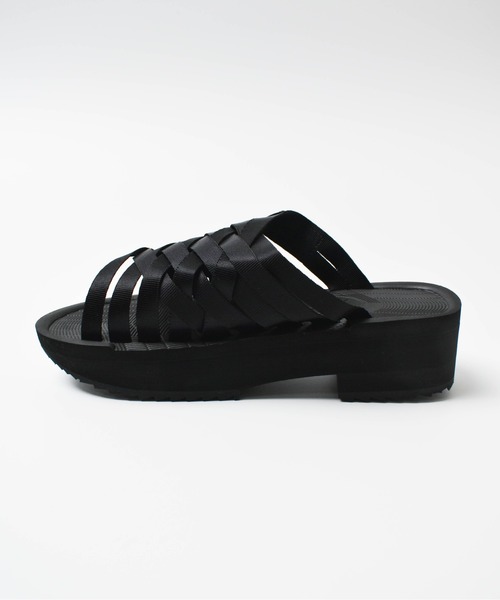 SHAKA(シャカ)の「【SHAKA/シャカ】TROPIC HIKE PLATFORM トロピック ハイク プラットフォーム スライドサンダル(サンダル・レディース・ブラック・24.0cm/22.0cm)」の4枚目の写真