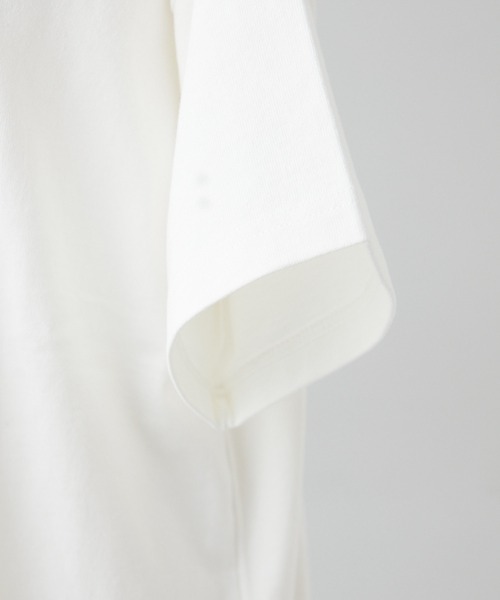 ear PAPILLONNER（イアパピヨネ）の「《綿100％/ユニセックス/手洗い可》ear×KEN NAKAYAMA 刺しゅうTシャツ（Tシャツ/カットソー・レディース・ホワイト系その他2/ホワイト/ホワイト系その他・FREE）」の11枚目の写真