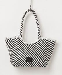 【Swaraj/スワラージ】手編みメッシュレザーTOTE(山羊革)