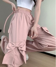 リボンカーゴパンツ