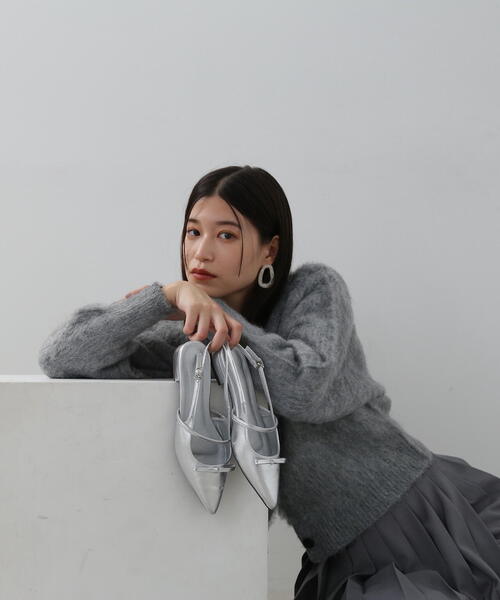 N.(N. Natural Beauty Basic)(エヌエヌナチュラルビューティーベーシック)の「◆バックストラップパンプス(パンプス・レディース・ピンク/ブラック/シルバー・SMALL/MEDIUM/LARGE)」の14枚目の写真