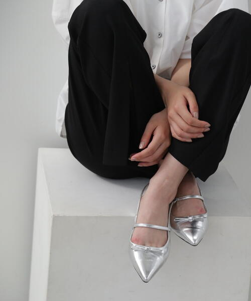 N.(N. Natural Beauty Basic)(エヌエヌナチュラルビューティーベーシック)の「◆バックストラップパンプス(パンプス・レディース・ピンク/ブラック/シルバー・SMALL/MEDIUM/LARGE)」の18枚目の写真