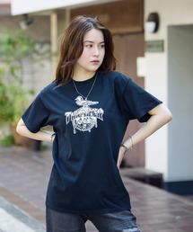 【新品 未開封 レアなバックプリント ピザロ】WANIMA Tシャツ WANIMA ピザロゴ オレンジ 水色文字 半袖Tシャツ XLサイズ 未
