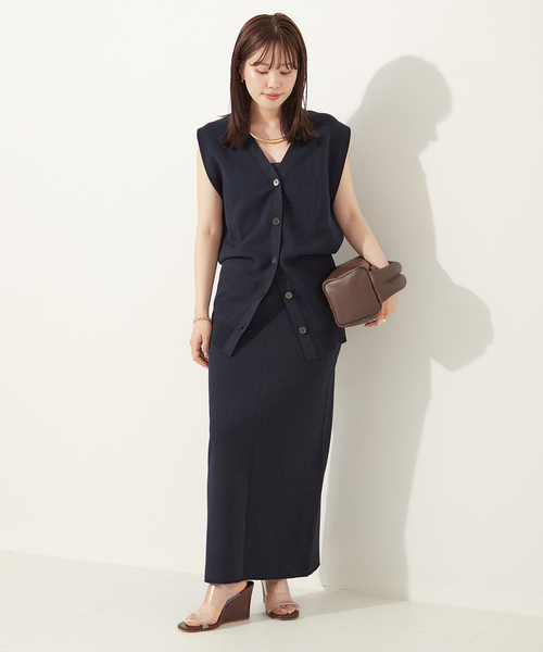 plage（プラージュ）の「CRAFT curvy カーディガン（ニット