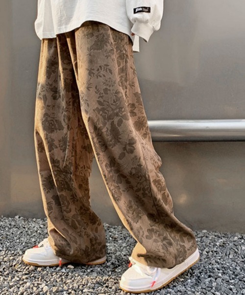 robes&confections 総柄パンツ　花柄パンツ pk-00801_15.jpg