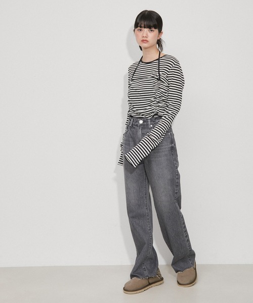 ADAM ET ROPE'(アダムエロペ)の「【WEB限定】【UGG(アグ)】Kenton(スリッポン・レディース・ベージュ・23/24/25)」の2枚目の写真