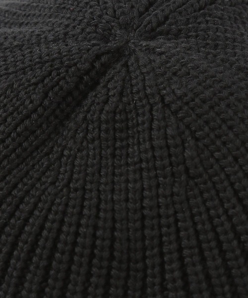 HARE(ハレ)の「ピンバッジベレー(HARE)(ニットキャップ/ビーニー・レディース・ブラック・FREE)」の2枚目の写真