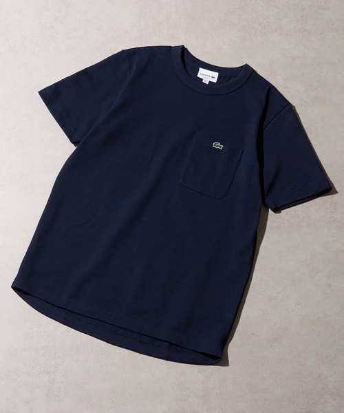 tシャツ 「LACOSTE」カノコポケットTシャツ TH4921-99 レディース メンズ LACOSTE tシャツ 「LACOSTE」カノコポケットTシャツ TH4921-99