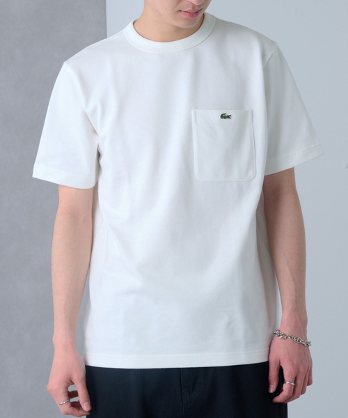 週末値下げ　ラコステ カノコシャツ　サイズ　38 Lacoste 楽天市場】LACOSTE/ラコステ 鹿の子地 ポケット半袖Tシャツ