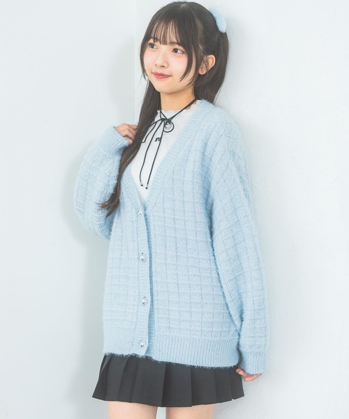 repipi armario(レピピ アルマリオ)の「ファーパッチンピン(ヘアピン・キッズ・ブルー/ベージュ/ホワイト/ピンク・FREE)」の20枚目の写真