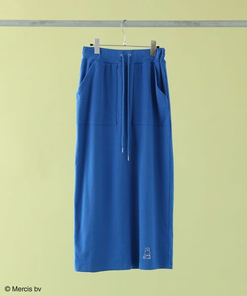 Miffy（ ミッフィー）の「Miffy/カットリブIラインスカート（スカート・レディース・ブルー・FREE）」の17枚目の写真