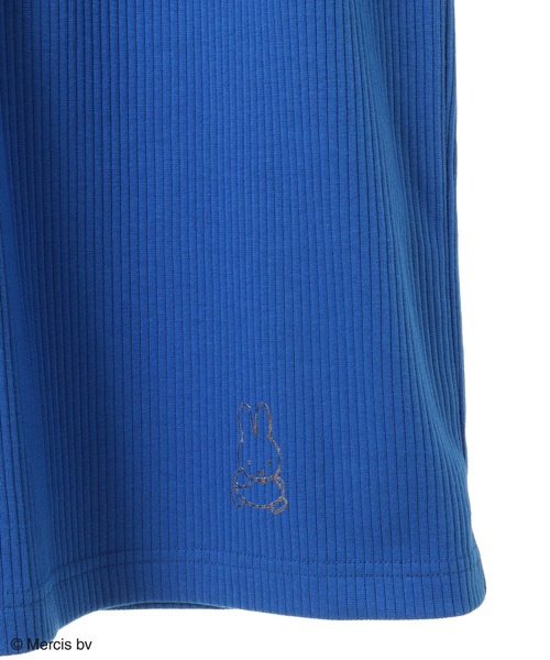 Miffy（ ミッフィー）の「Miffy/カットリブIラインスカート（スカート・レディース・ブルー・FREE）」の3枚目の写真