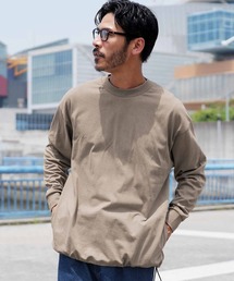 JIGGYS SHOP（ジギーズショップ）の「ルーズフィットクルーネック長袖ロンTカットソー（Tシャツ/カットソー）」