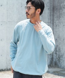 JIGGYS SHOP（ジギーズショップ）の「ルーズフィットクルーネック長袖ロンTカットソー（Tシャツ/カットソー）」
