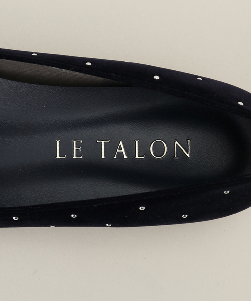 LE TALON（ルタロン）の「アーモンドプレーンフラット（バレエシューズ・レディース・ネイビー・24cm/23.5cm/22cm/23cm）」の6枚目の写真