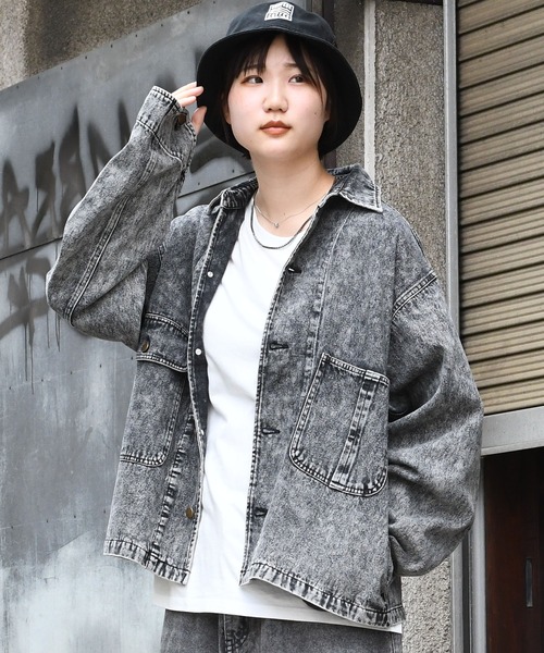 【セール】vintage like hard wash denim work jacket/ヴィンテージライク ハードウォッシュ デニム ワークジャケット【IR】(デニムジャケット)|おしゃれスタ(オシャレスタ) 【セール】vintage like hard wash denim work jacket/ヴィンテージライク ハードウォッシュ デニム ワークジャケット【IR】(デニムジャケット)|おしゃれスタ(オシャレスタ)