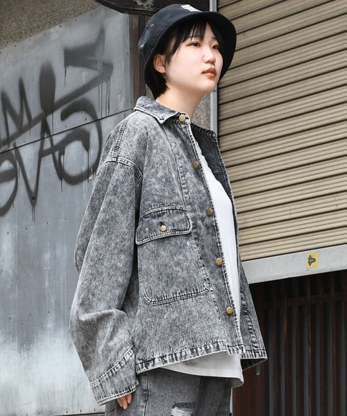 【セール】vintage like hard wash denim work jacket/ヴィンテージライク ハードウォッシュ デニム ワークジャケット【IR】(デニムジャケット)|おしゃれスタ(オシャレスタ) 【セール】vintage like hard wash denim work jacket/ヴィンテージライク ハードウォッシュ デニム ワークジャケット【IR】(デニムジャケット)|おしゃれスタ(オシャレスタ)