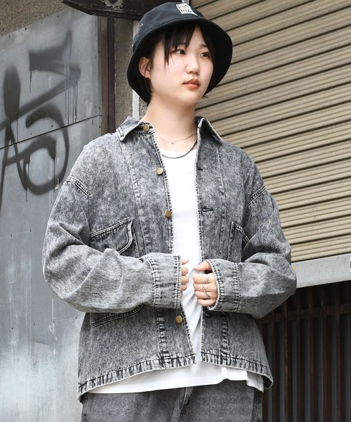 【セール】vintage like hard wash denim work jacket/ヴィンテージライク ハードウォッシュ デニム ワークジャケット【IR】(デニムジャケット)|おしゃれスタ(オシャレスタ) 【セール】vintage like hard wash denim work jacket/ヴィンテージライク ハードウォッシュ デニム ワークジャケット【IR】(デニムジャケット)|おしゃれスタ(オシャレスタ)