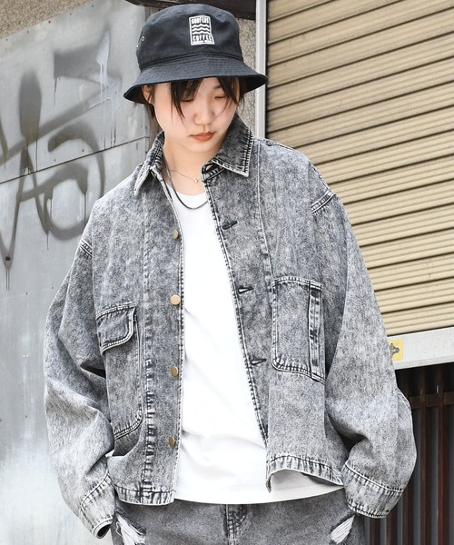 【セール】vintage like hard wash denim work jacket/ヴィンテージライク ハードウォッシュ デニム ワークジャケット【IR】(デニムジャケット)|おしゃれスタ(オシャレスタ) 【セール】vintage like hard wash denim work jacket/ヴィンテージライク ハードウォッシュ デニム ワークジャケット【IR】(デニムジャケット)|おしゃれスタ(オシャレスタ)