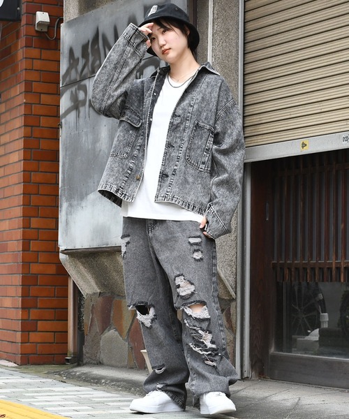 【セール】vintage like hard wash denim work jacket/ヴィンテージライク ハードウォッシュ デニム ワークジャケット【IR】(デニムジャケット)|おしゃれスタ(オシャレスタ) 【セール】vintage like hard wash denim work jacket/ヴィンテージライク ハードウォッシュ デニム ワークジャケット【IR】(デニムジャケット)|おしゃれスタ(オシャレスタ)