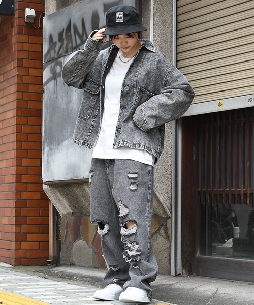 【セール】vintage like hard wash denim work jacket/ヴィンテージライク ハードウォッシュ デニム ワークジャケット【IR】(デニムジャケット)|おしゃれスタ(オシャレスタ) 【セール】vintage like hard wash denim work jacket/ヴィンテージライク ハードウォッシュ デニム ワークジャケット【IR】(デニムジャケット)|おしゃれスタ(オシャレスタ)