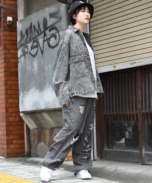【セール】vintage like hard wash denim work jacket/ヴィンテージライク ハードウォッシュ デニム ワークジャケット【IR】(デニムジャケット)|おしゃれスタ(オシャレスタ) 【セール】vintage like hard wash denim work jacket/ヴィンテージライク ハードウォッシュ デニム ワークジャケット【IR】(デニムジャケット)|おしゃれスタ(オシャレスタ)