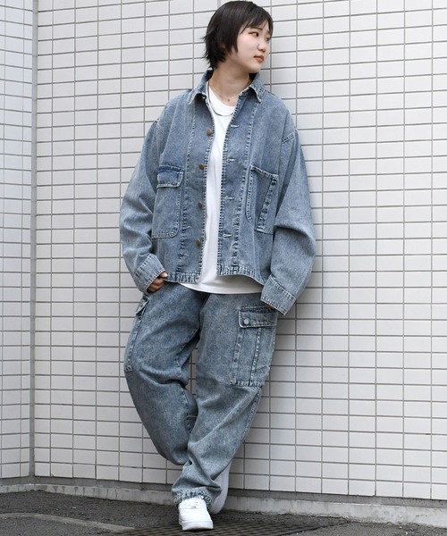 【セール】vintage like hard wash denim work jacket/ヴィンテージライク ハードウォッシュ デニム ワークジャケット【IR】(デニムジャケット)|おしゃれスタ(オシャレスタ) 【セール】vintage like hard wash denim work jacket/ヴィンテージライク ハードウォッシュ デニム ワークジャケット【IR】(デニムジャケット)|おしゃれスタ(オシャレスタ)