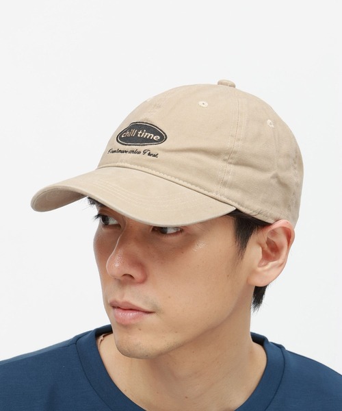 LAKOLE（ラコレ）の「ピグメント刺繍キャップ / 143901（キャップ・メンズ・ネイビー/ベージュ/ブラック・9）」の6枚目の写真