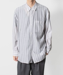 スズキタカユキ　シャツ　シアー　ブラウス　半袖　タカユキスズキ　トップス スズキタカユキ シャツ シアー ブラウス 半袖 タカユキスズキ