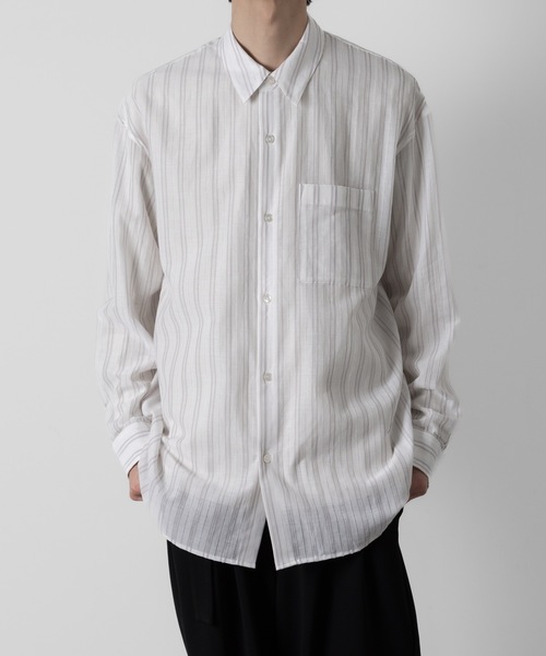 【未使用級】 TTT MSW KIMONO STRIPE SHIRT ストライプ 未使用級】 TTT MSW KIMONO STRIPE SHIRT ストライプ - メルカリ