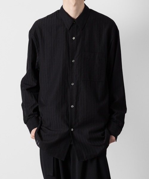 【未使用級】 TTT MSW KIMONO STRIPE SHIRT ストライプ 未使用級】 TTT MSW KIMONO STRIPE SHIRT ストライプ