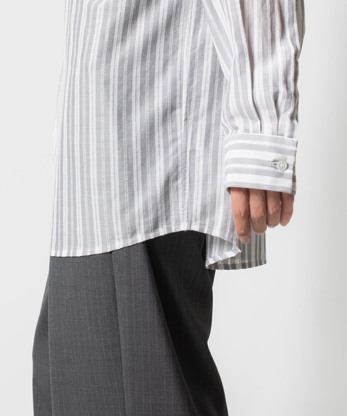 【未使用級】 TTT MSW KIMONO STRIPE SHIRT ストライプ 未使用級】 TTT MSW KIMONO STRIPE SHIRT ストライプ 未使用級】 TTT