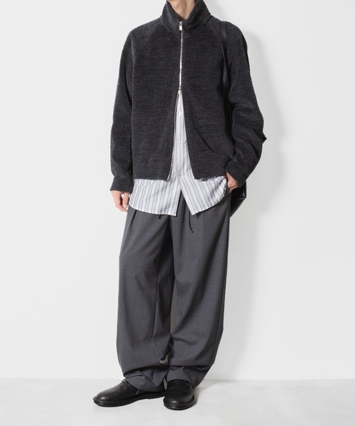 ATTACHMENT（アタッチメント）の「ストライプ レノクロス L/S シャツ / STRIPE LENO CLOTH L/S SHIRT（シャツ/ブラウス・メンズ・ブラック/ホワイト/グレー・3/2/1）」の16枚目の写真