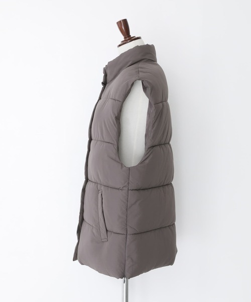 n'OrLABEL（ノアールレーベル）の「『中綿ベスト』（ベスト・レディース・アイボリー/ブラック/テラコッタ/チャコール・1/2）」の10枚目の写真