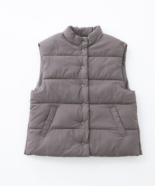 n'OrLABEL（ノアールレーベル）の「『中綿ベスト』（ベスト・レディース・アイボリー/ブラック/テラコッタ/チャコール・1/2）」の12枚目の写真