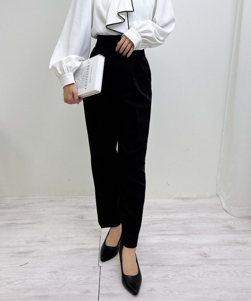 INGNI(イング)の「テーパードパンツ/A(スラックス・レディース・ブラック/ブラウン/グレー/ボルドー・S/M/L)」の19枚目の写真